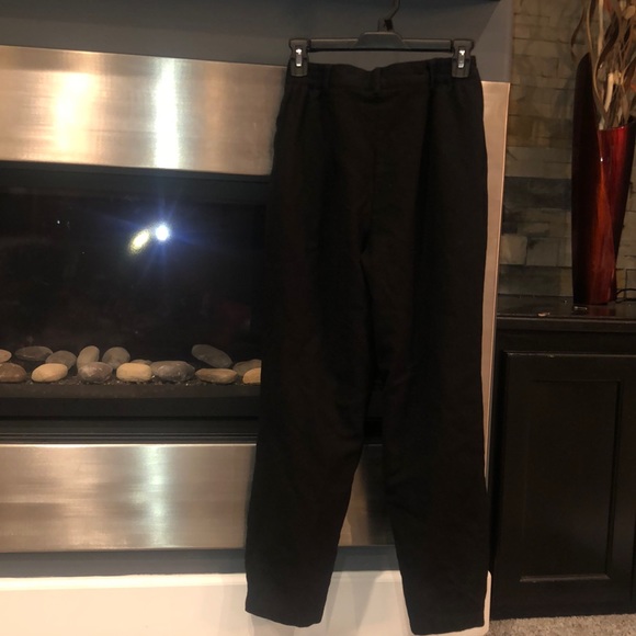 Women’s fully lined 100% wool 6P black pants - Picture 3 of 5